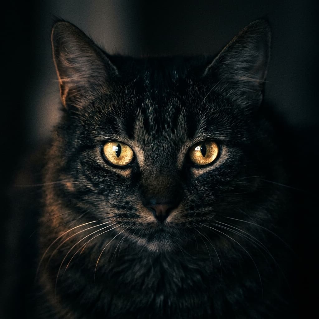 Cat sleeping in sunbeam