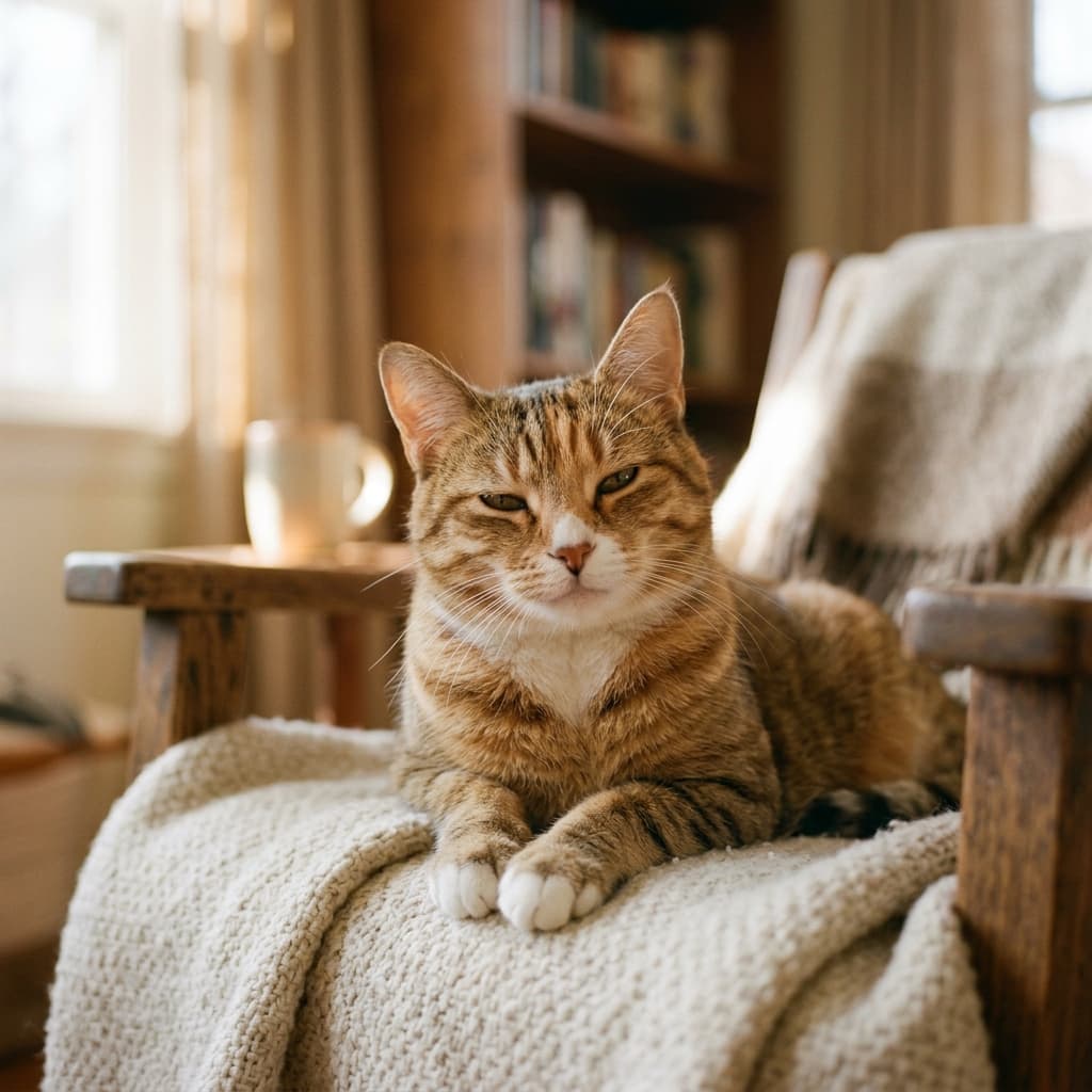 Cat slow blink