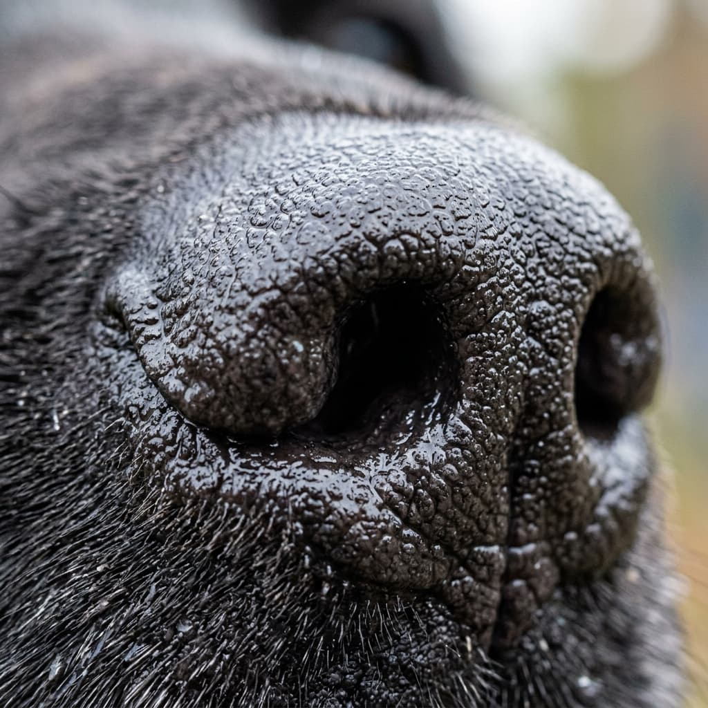 Close-up of a dog's nose