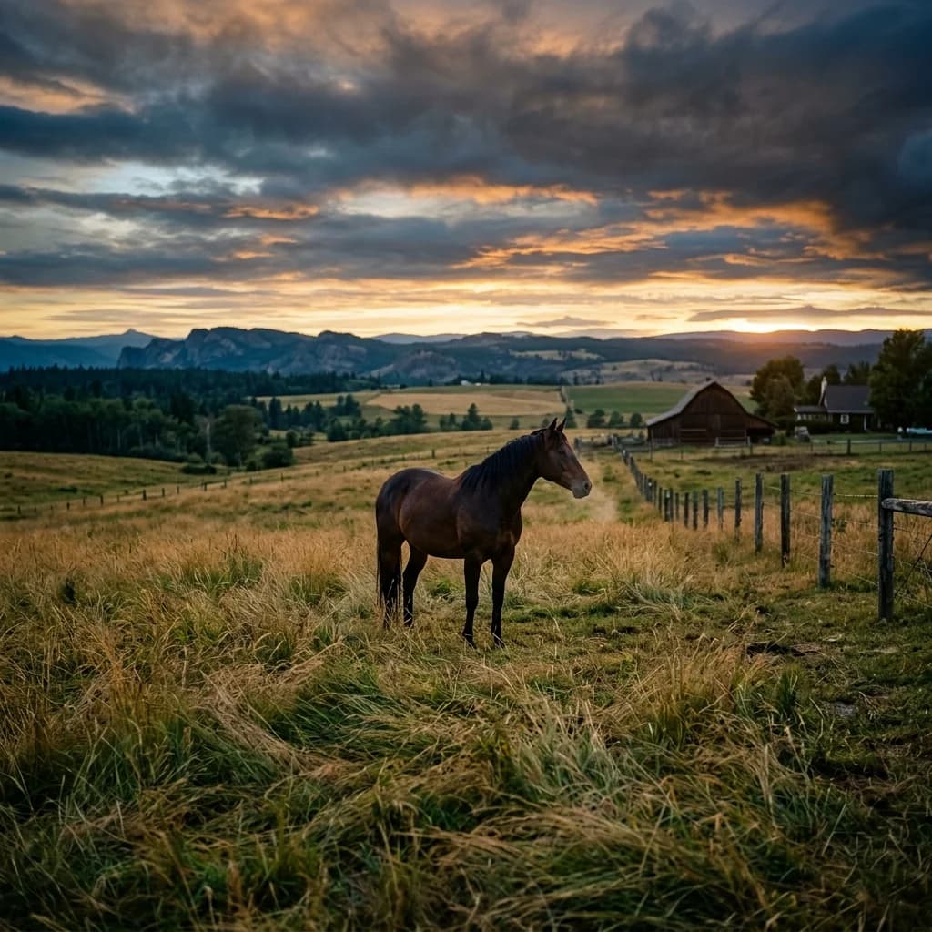 Boxer the cart horse working