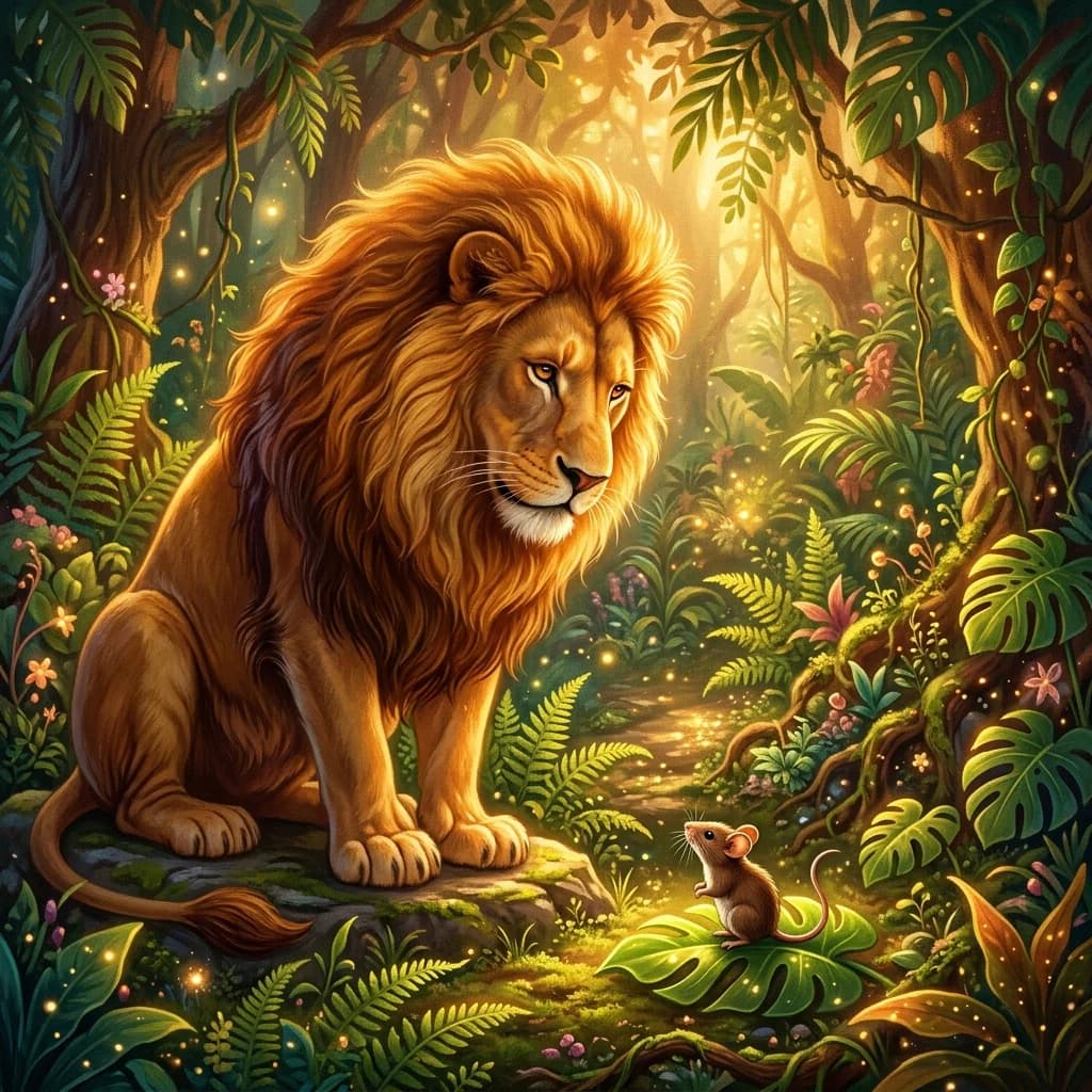 The Lion and the Mouse