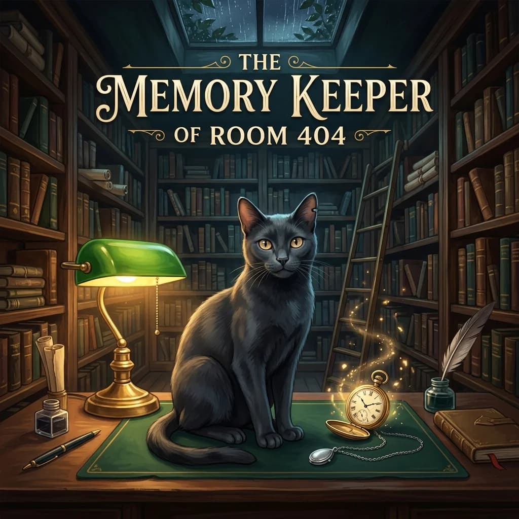 The Memory Keeper of Room 404 - Original Cozy story cover