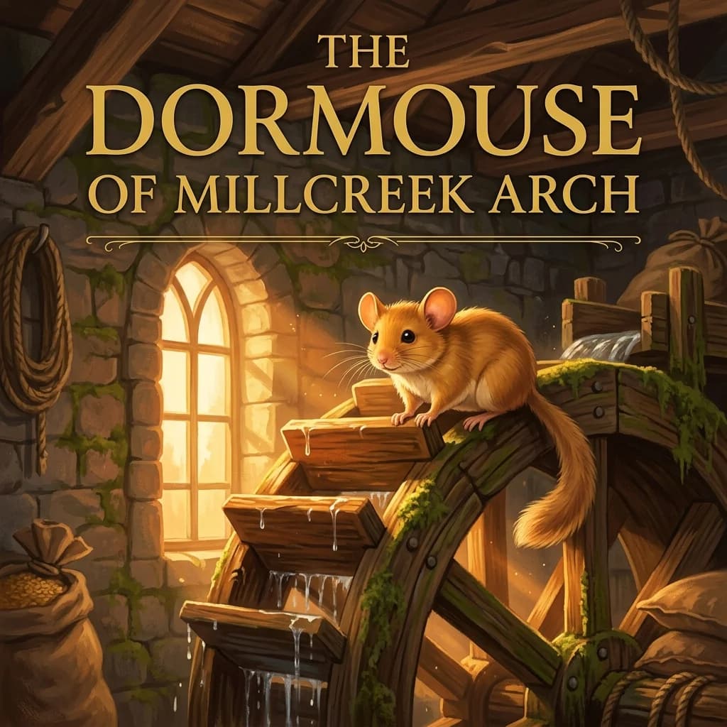 The Dormouse of Millcreek Arch - Original Mystery story cover