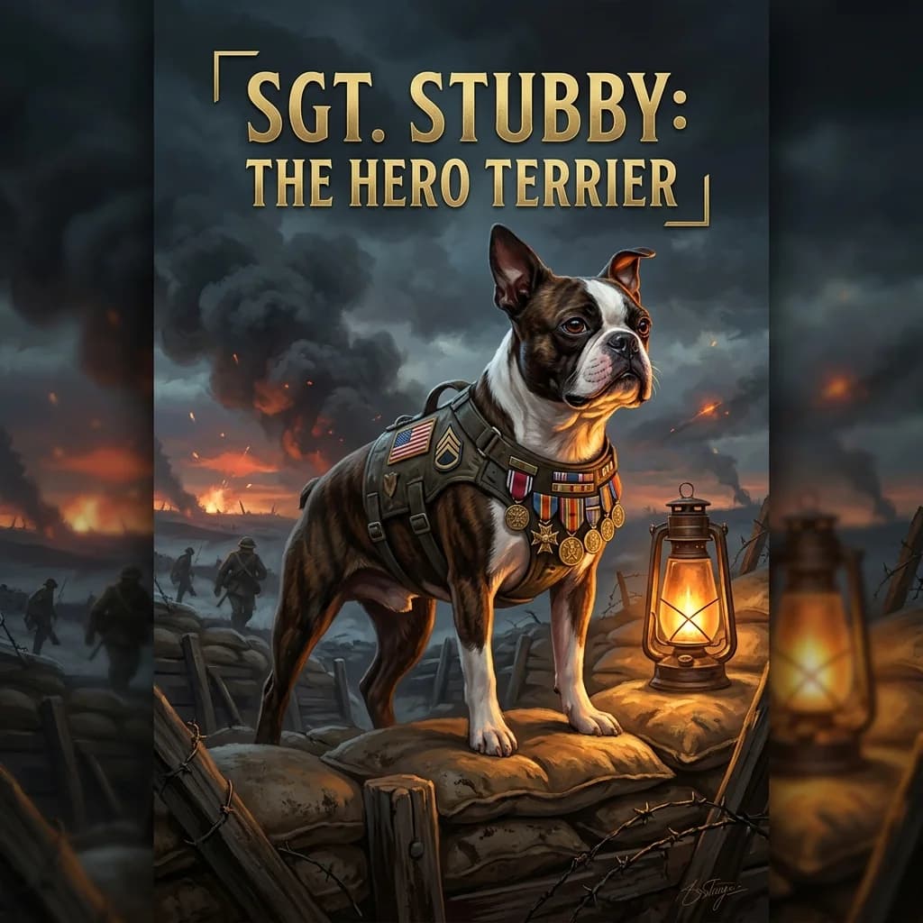 Sgt. Stubby: The Hero Terrier - Original Historical Hero story cover