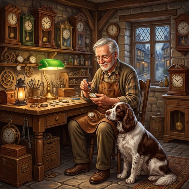 The Clockmaker's Hound cover