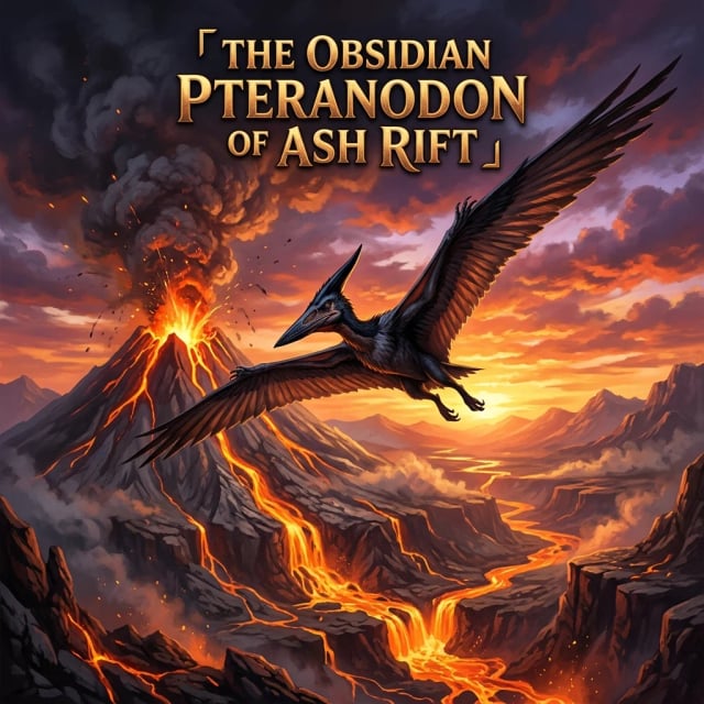 The Obsidian Pteranodon of Ash Rift cover