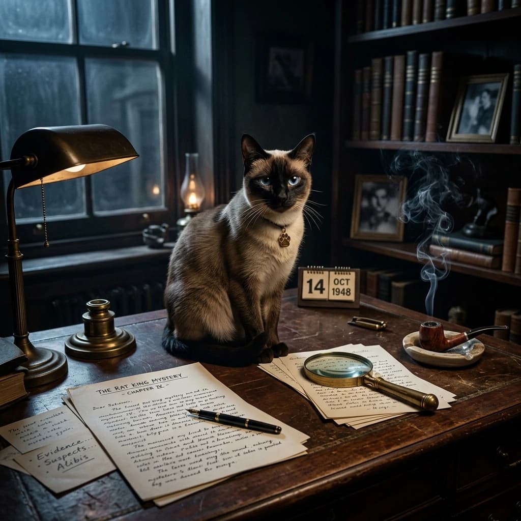 Why cats make better mystery protagonists than humans